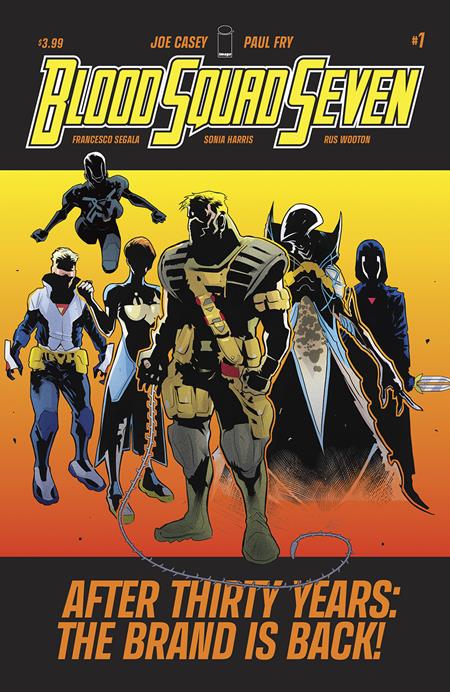 BLOOD SQUAD SEVEN #1 COVER A PAUL FRY