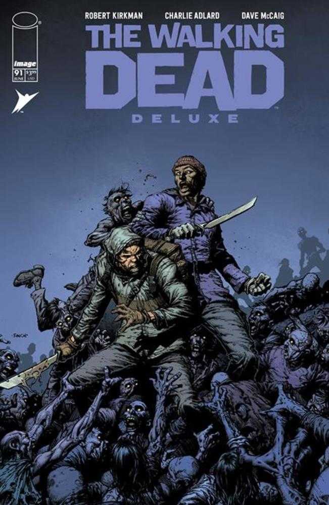 WALKING DEAD DELUXE #91 COVER A DAVID FINCH & DAVE MCCAIG (MATURE)