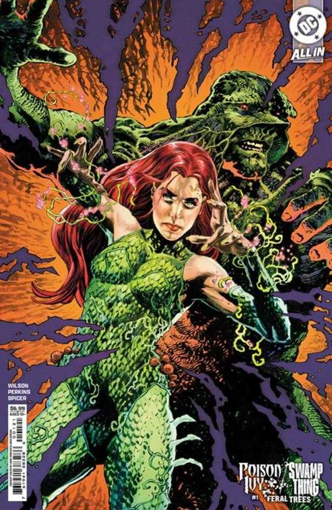 POISON IVY SWAMP THING FERAL TREES #1 (ONE SHOT) COVER B MIKE PERKINS CARD STOCK VARIANT