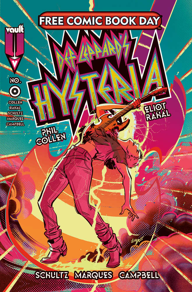FREE COMIC BOOK DAY 2025 DEF LEPPARDS HYSTERIA