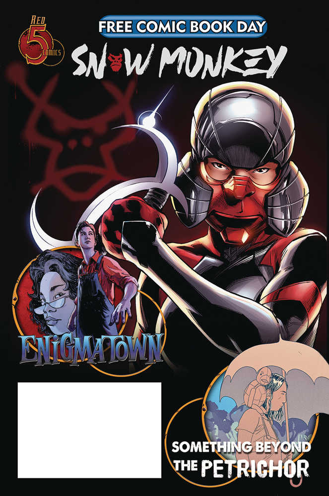 FREE COMIC BOOK DAY 2025 RED 5 COMIC ADVENTURES