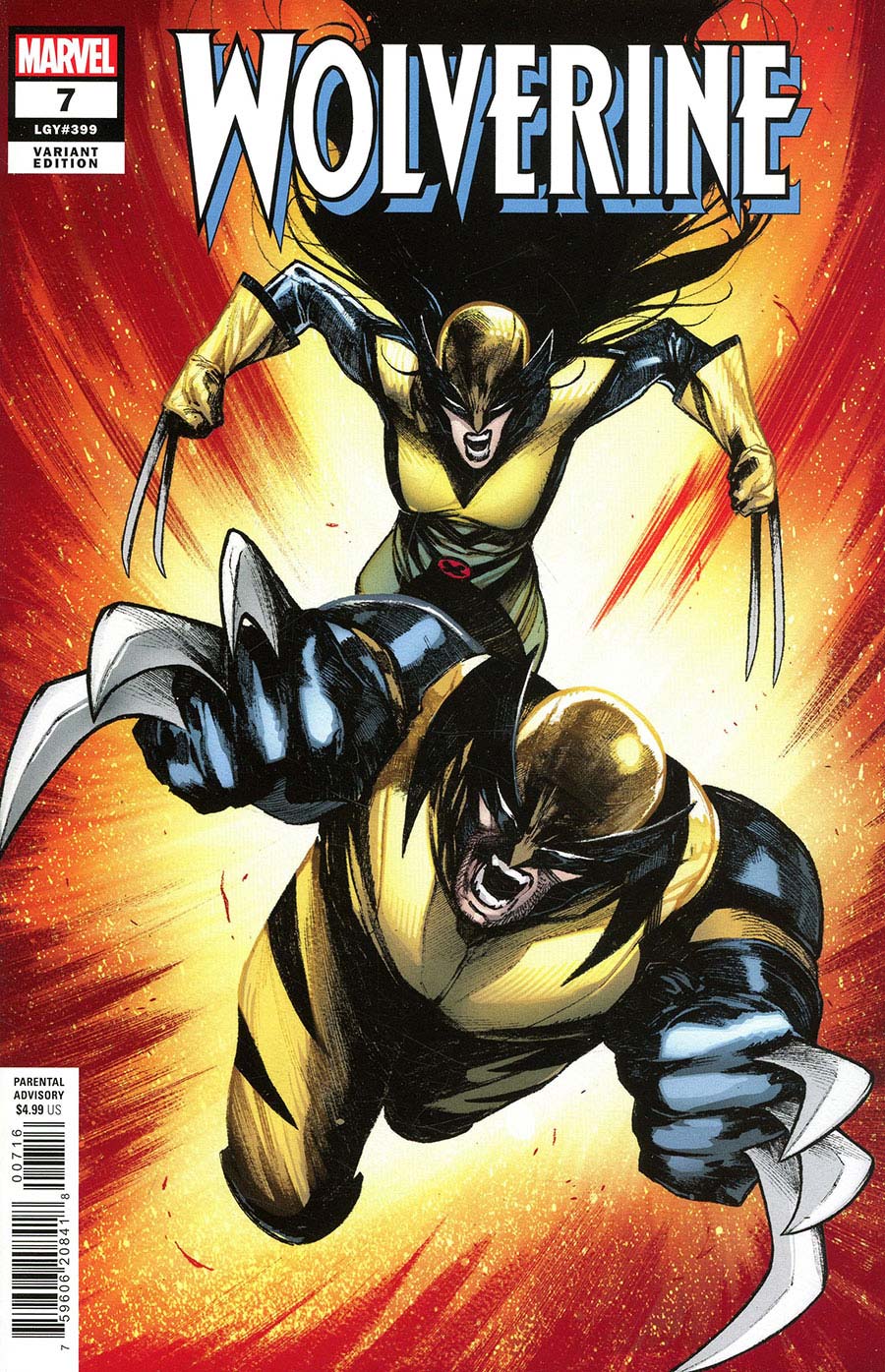 WOLVERINE #7 ALESSANDRO CAPPUCCIO 1:25 VARIANT