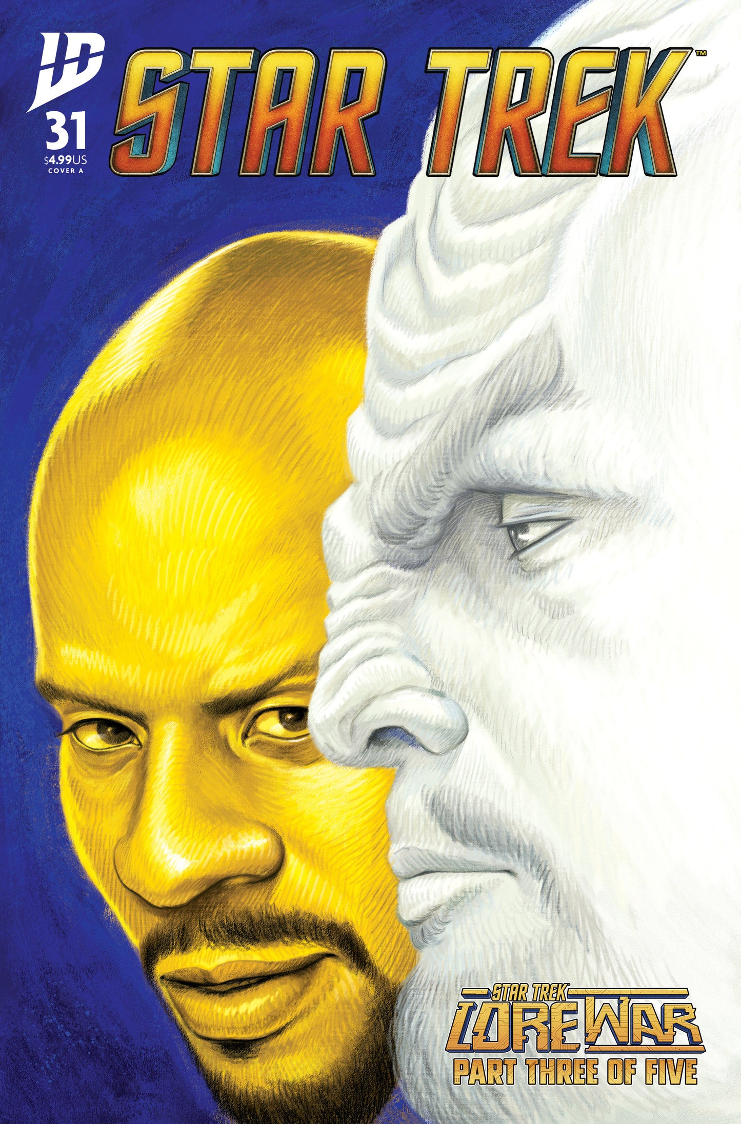 STAR TREK #31 COVER A WARD