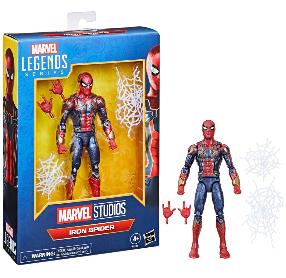MARVEL LEGENDS 6IN IRON SPIDER ACTION FIGURE