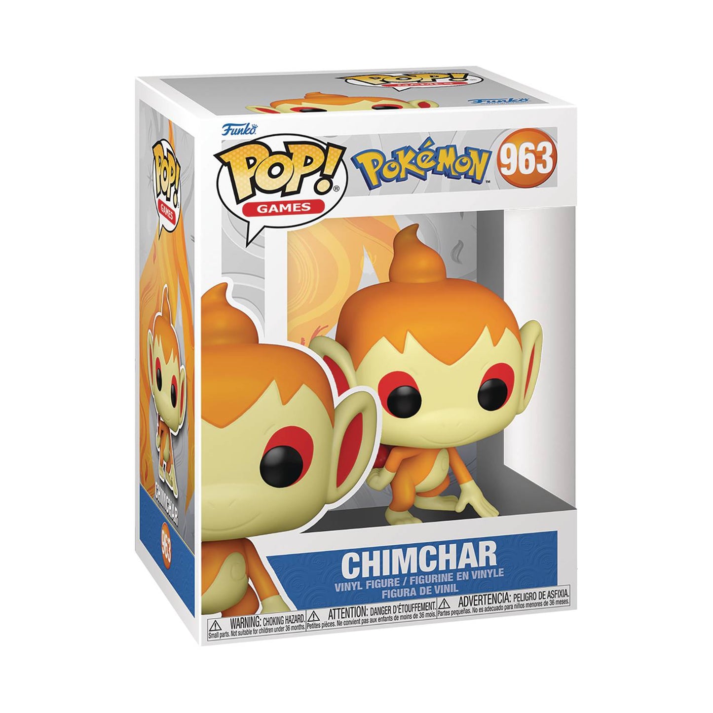 POP GAMES POKEMON CHIMCHAR VINYL FIGURE