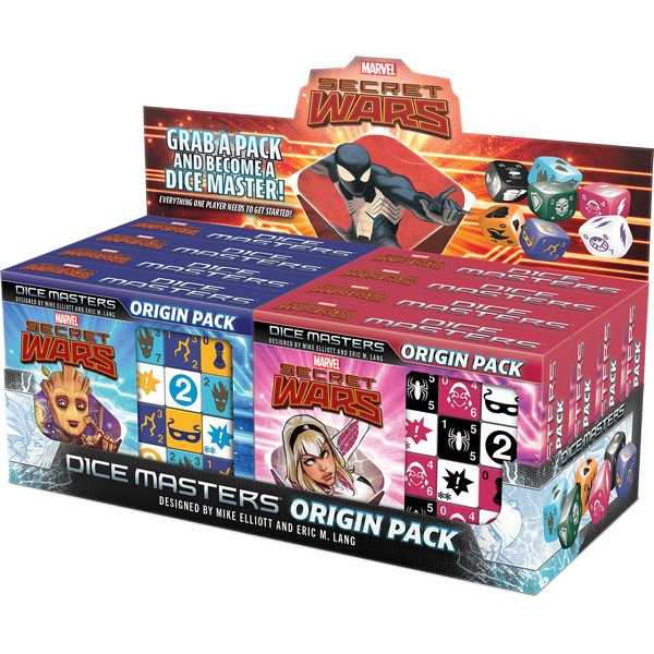 MARVEL DICE MASTERS SECRET WARS ORIGIN PACK