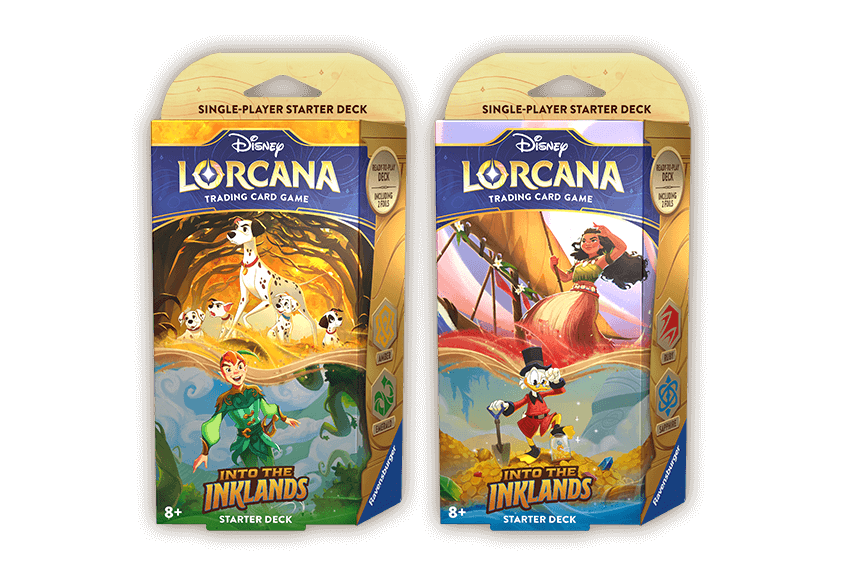 Lorcana Starter Deck Set 3 INTO THE INKLANDS - RUBY & SAPPHIRE