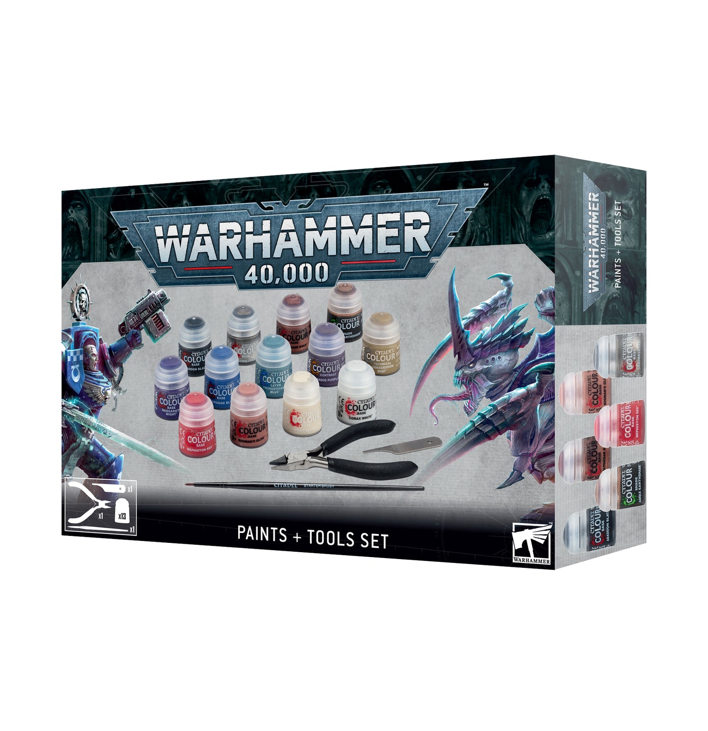 40K PAINTS + TOOLS NEW EDITION 2023