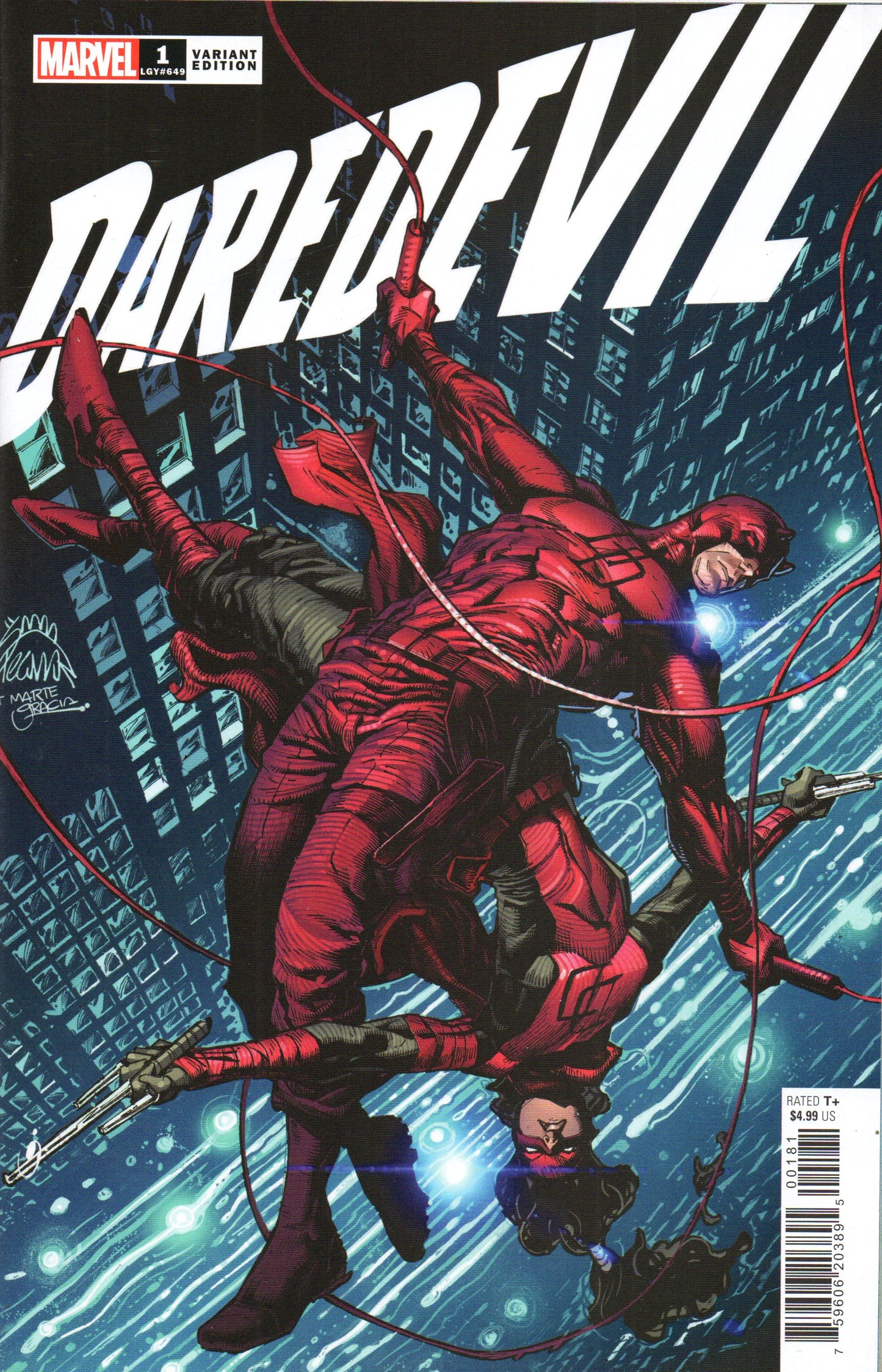 DAREDEVIL #1 1:25 STEGMAN VARIANT (2022) COMIC