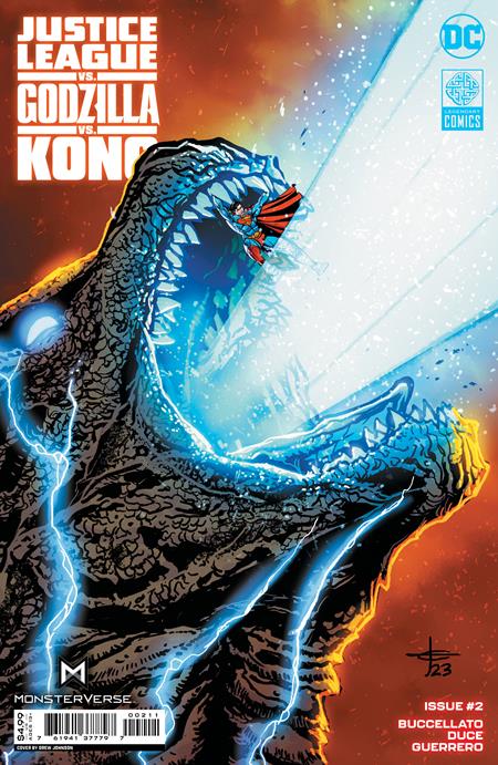 JUSTICE LEAGUE VS GODZILLA VS KONG #2 (OF 7) CVR A DREW JOHNSON