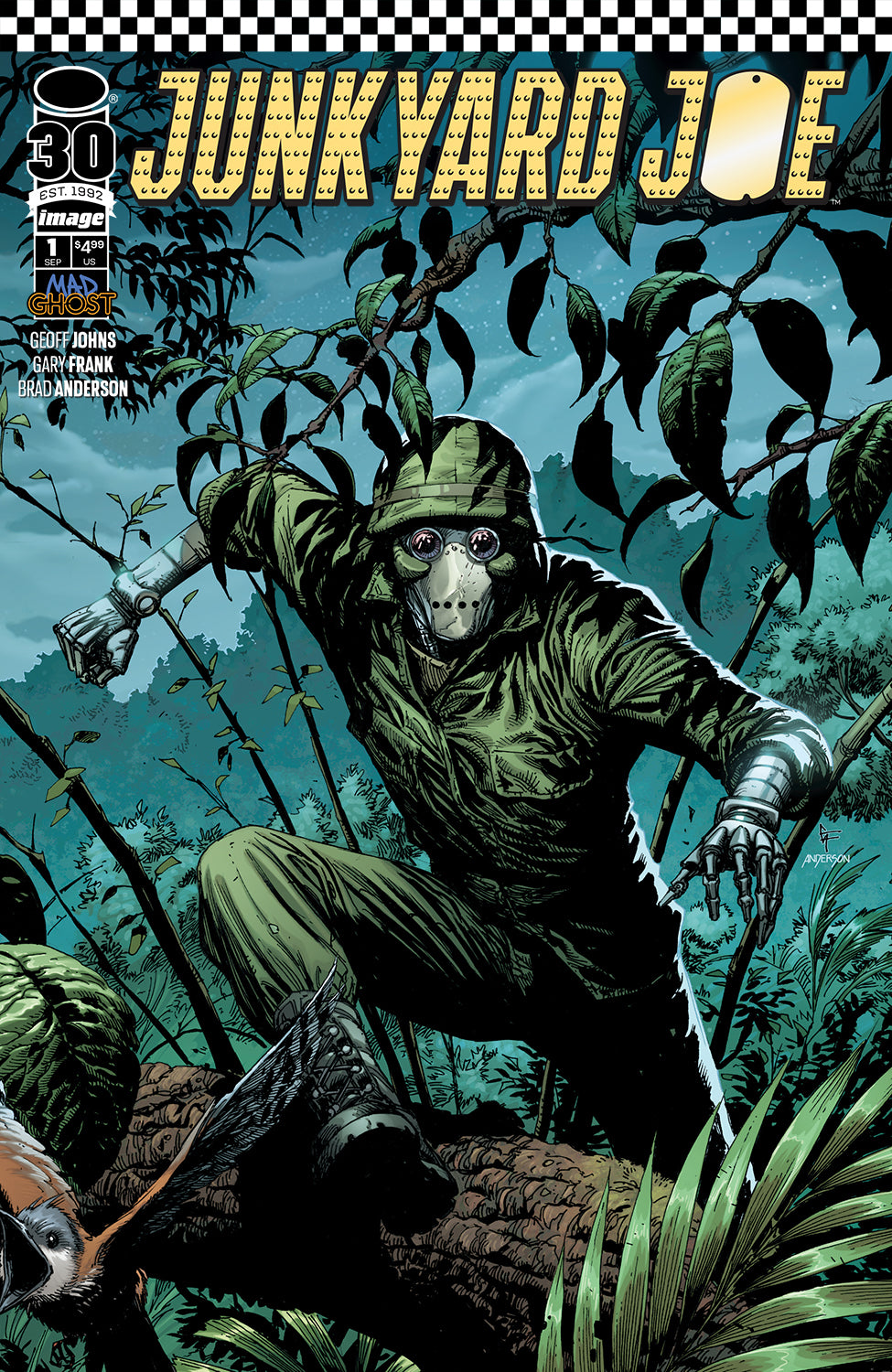 JUNKYARD JOE #1 CVR A FRANK & ANDERSON (MR)