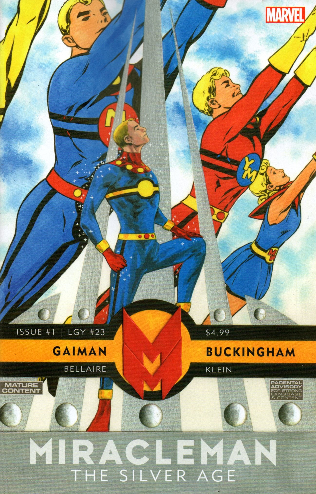 MIRACLEMAN SILVER AGE #1 (MR)