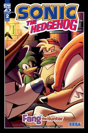 SONIC THE HEDGEHOG FANG HUNTER #2 COVER B ROTHLISBERGER