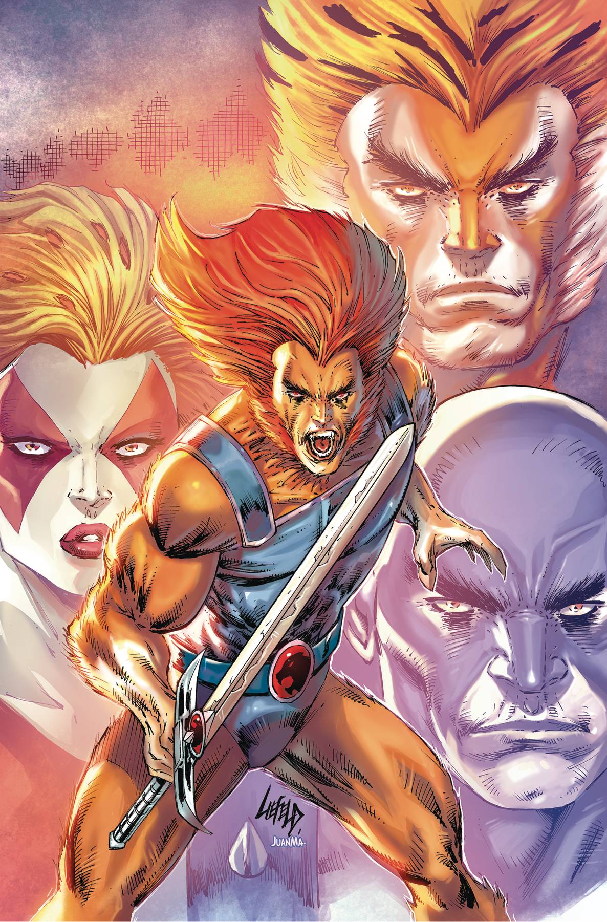 THUNDERCATS #1 CVR ZH 1:10 LIEFELD VIRGIN VARIANT