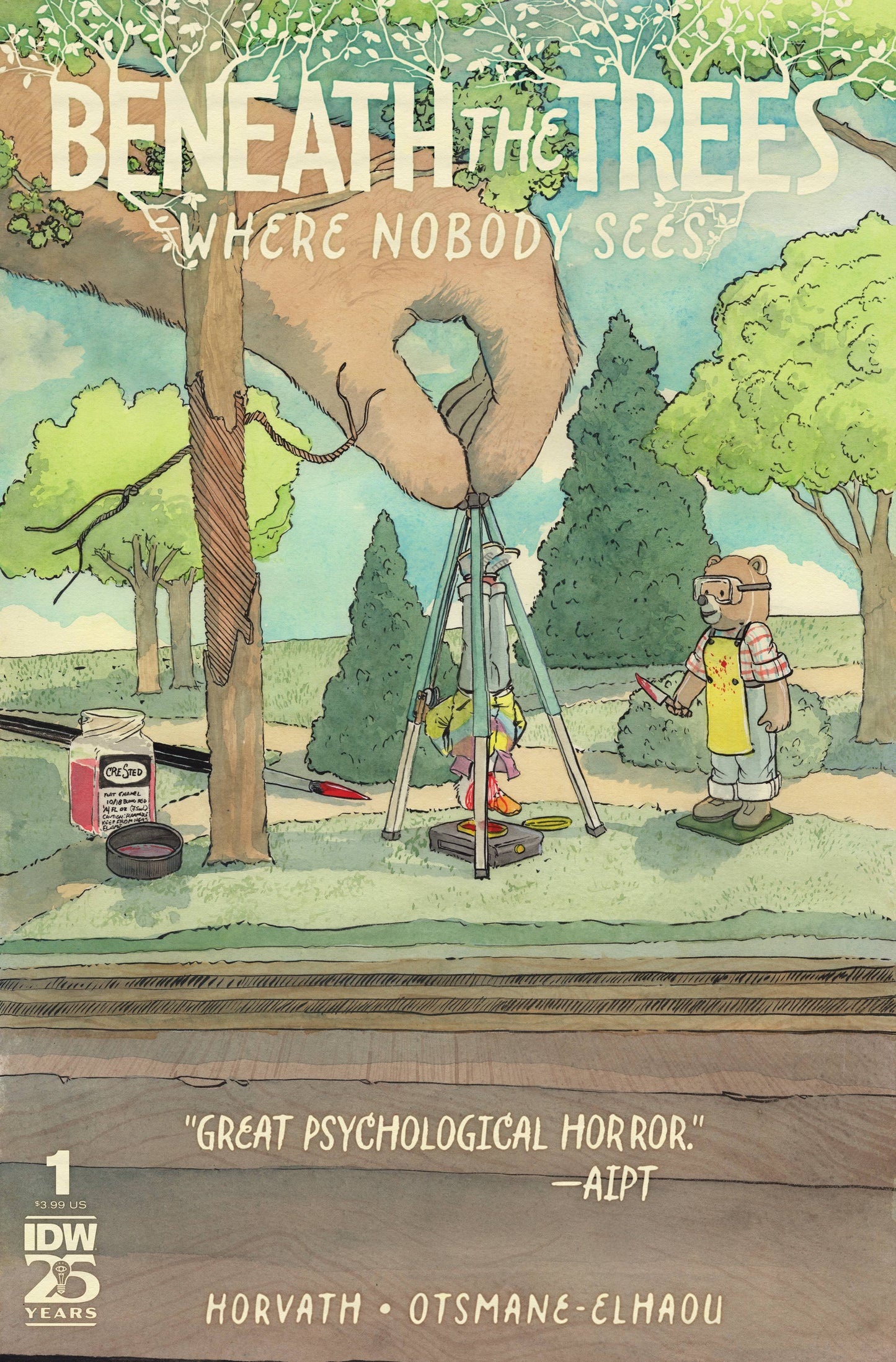 BENEATH TREES WHERE NOBODY SEES #1 3RD PRINT