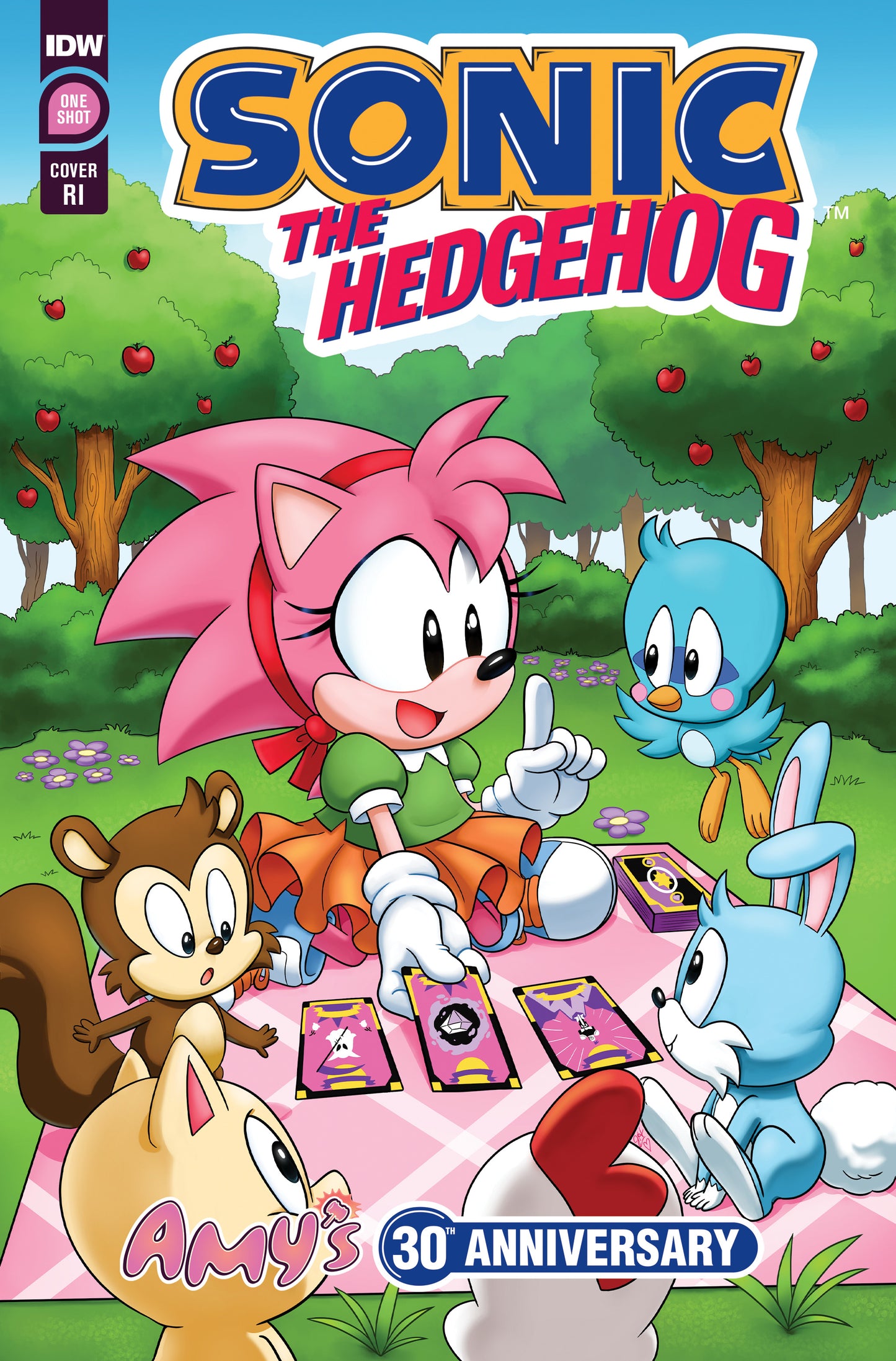 SONIC THE HEDGEHOG AMYS 30TH ANNV #1 CVR C 1:10 VARIANT