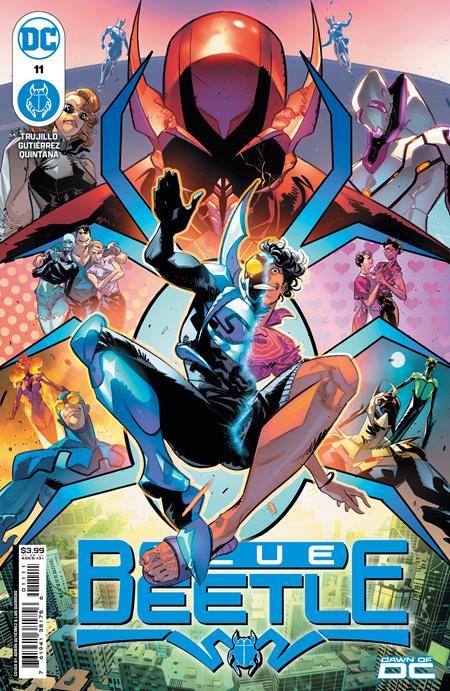 BLUE BEETLE #11 COVER A ADRIAN GUTIERREZ