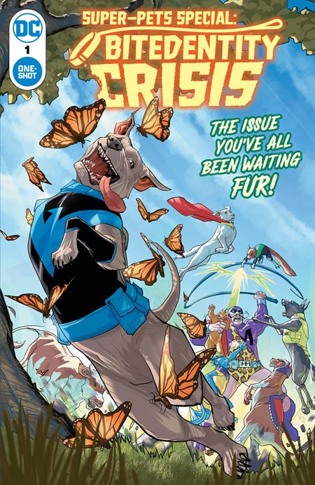 SUPER-PETS SPECIAL BITEDENTITY CRISIS #1 (ONE SHOT) COVER A PETE WOODS