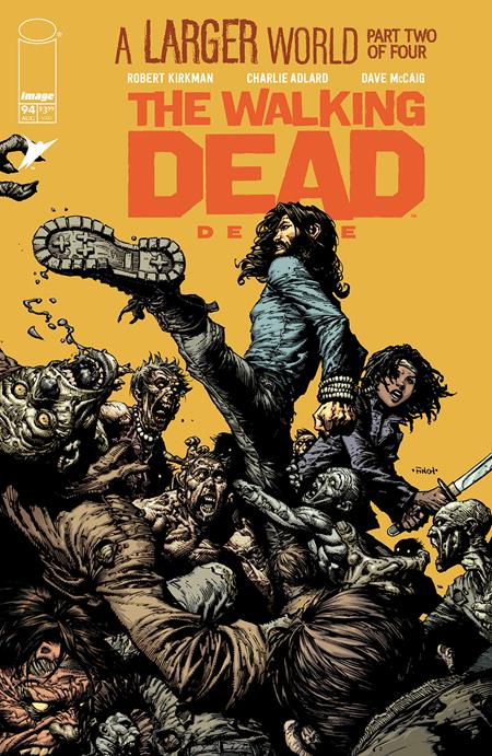 WALKING DEAD DELUXE #94 COVER A DAVID FINCH & DAVE MCCAIG