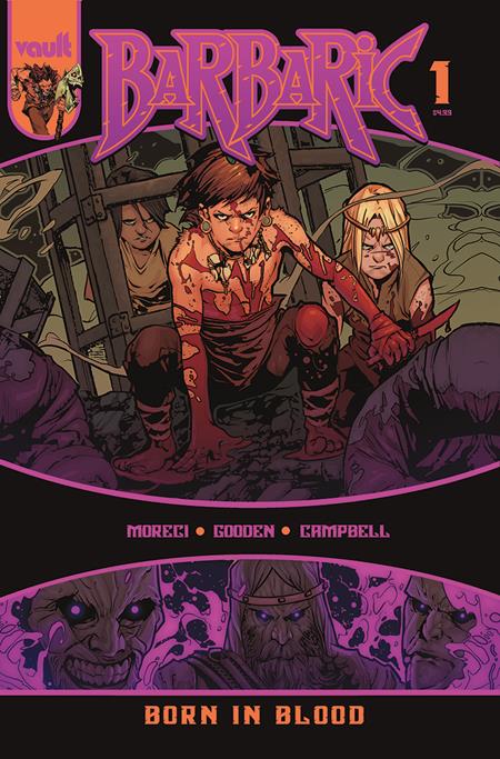 BARBARIC BORN IN BLOOD #1 (OF 3) COVER A NATHAN GOODEN (MR)