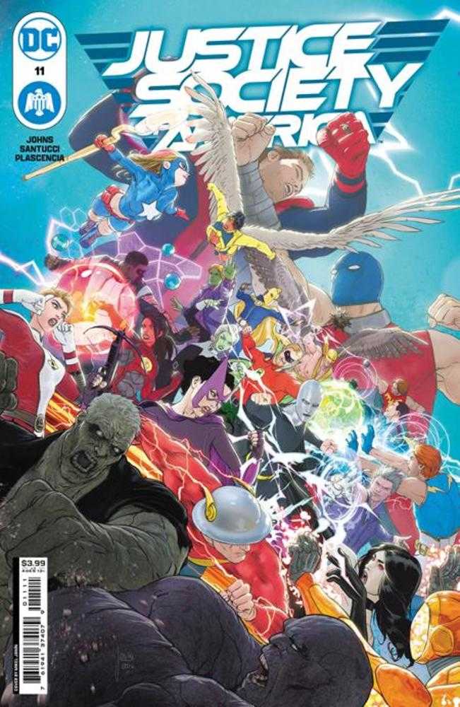 JUSTICE SOCIETY OF AMERICA #11 (OF 12) COVER A MIKEL JANIN (RES)