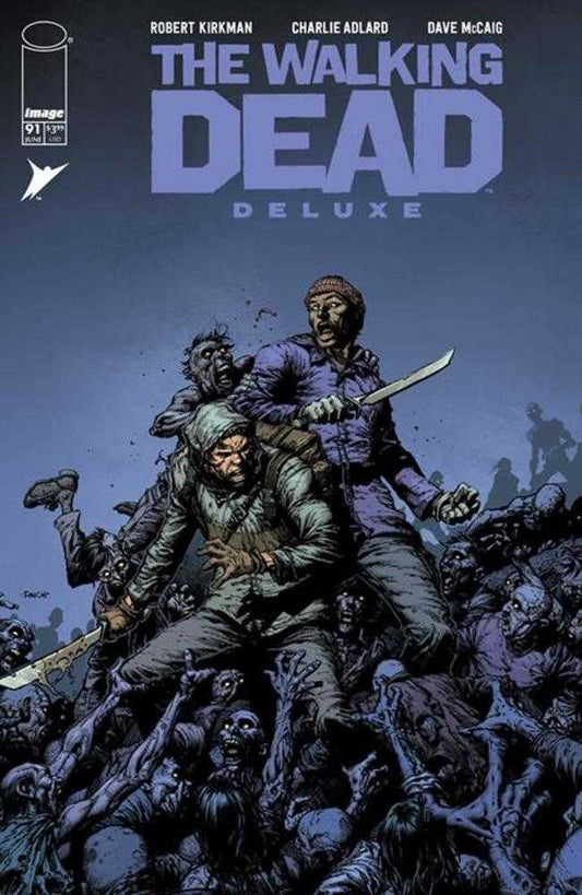 WALKING DEAD DELUXE #91 COVER A DAVID FINCH & DAVE MCCAIG (MATURE)