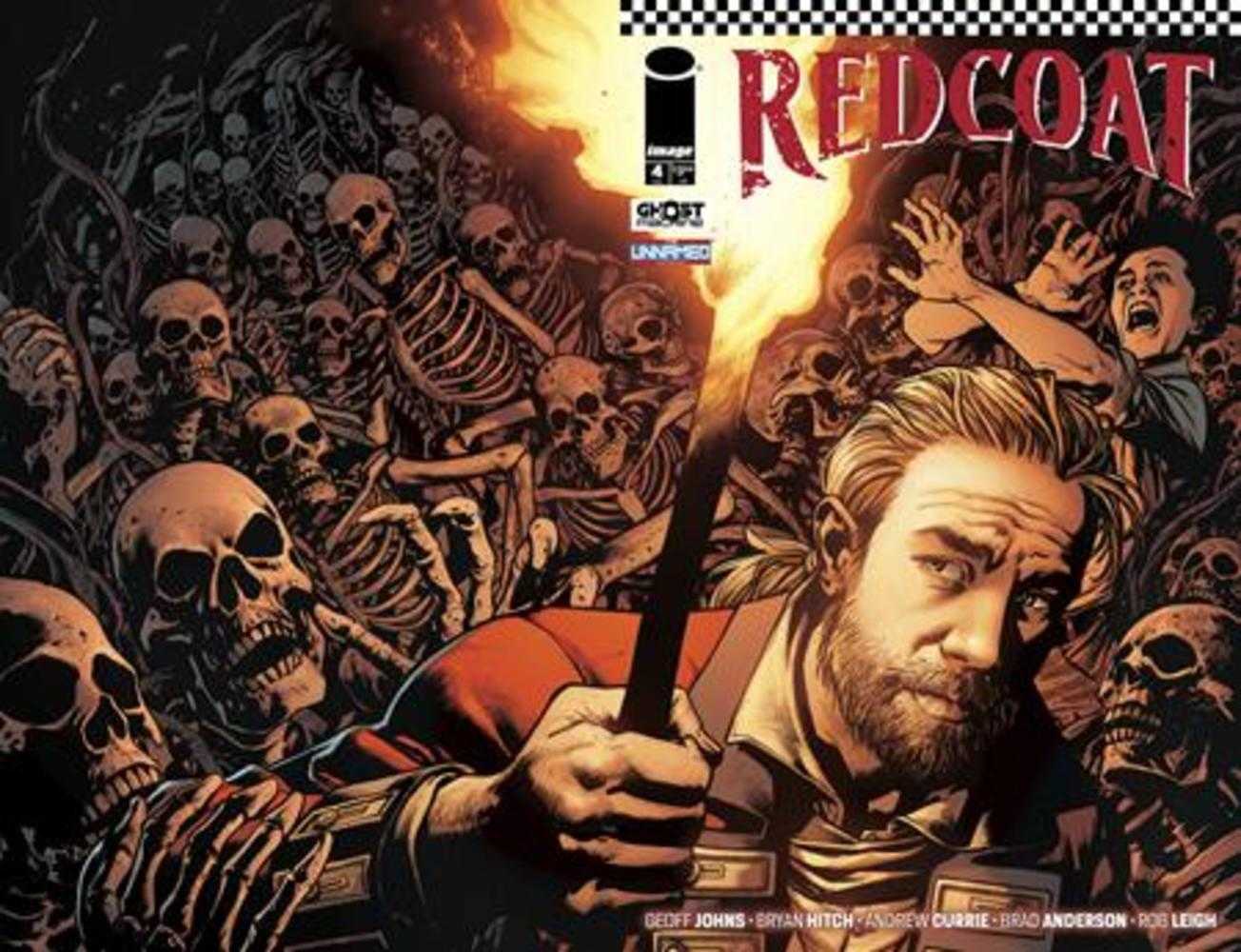 REDCOAT #4 COVER A BRIAN HITCH & BRAD ANDERSON WRAPAROUND