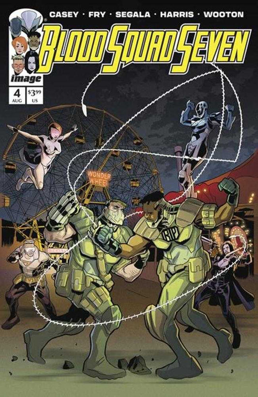 BLOOD SQUAD SEVEN #4 COVER A PAUL FRY