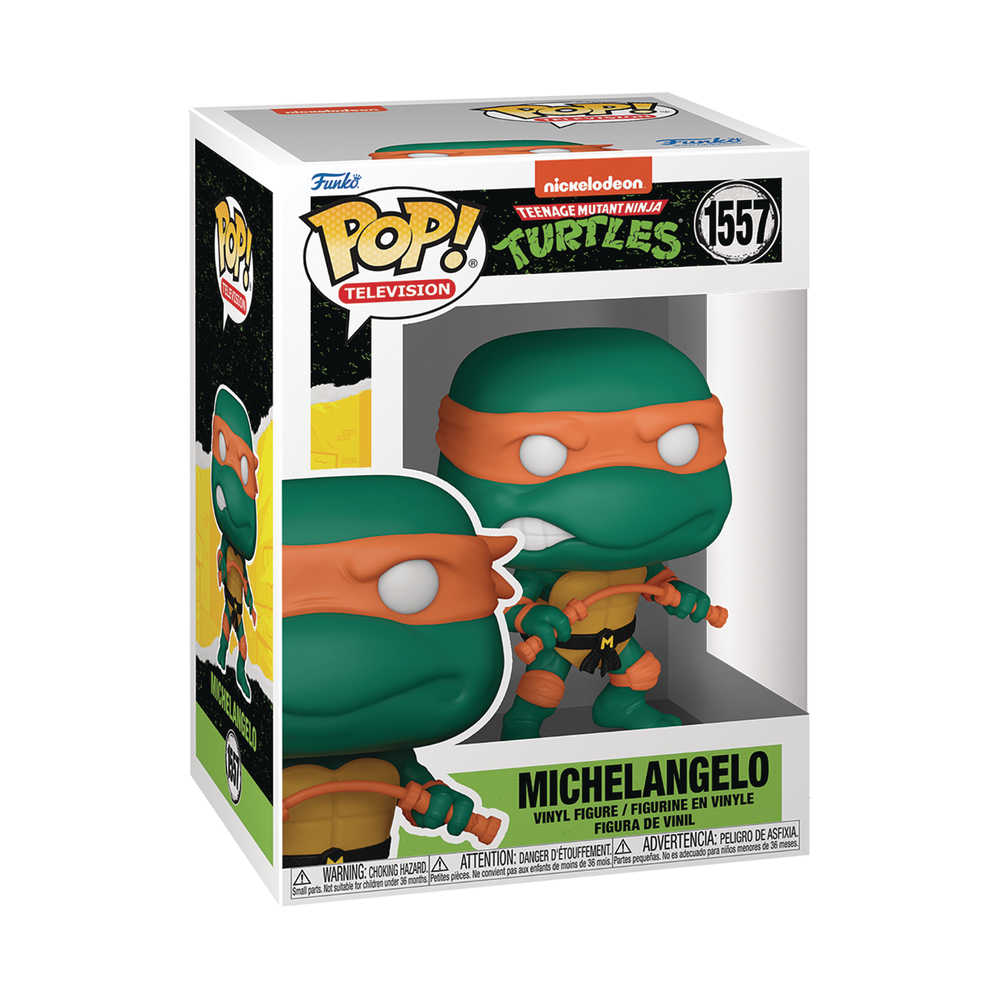 POP TV TEENAGE MUTANT NINJA TURTLES S4 MICHELANGELO VINYL FIGURE