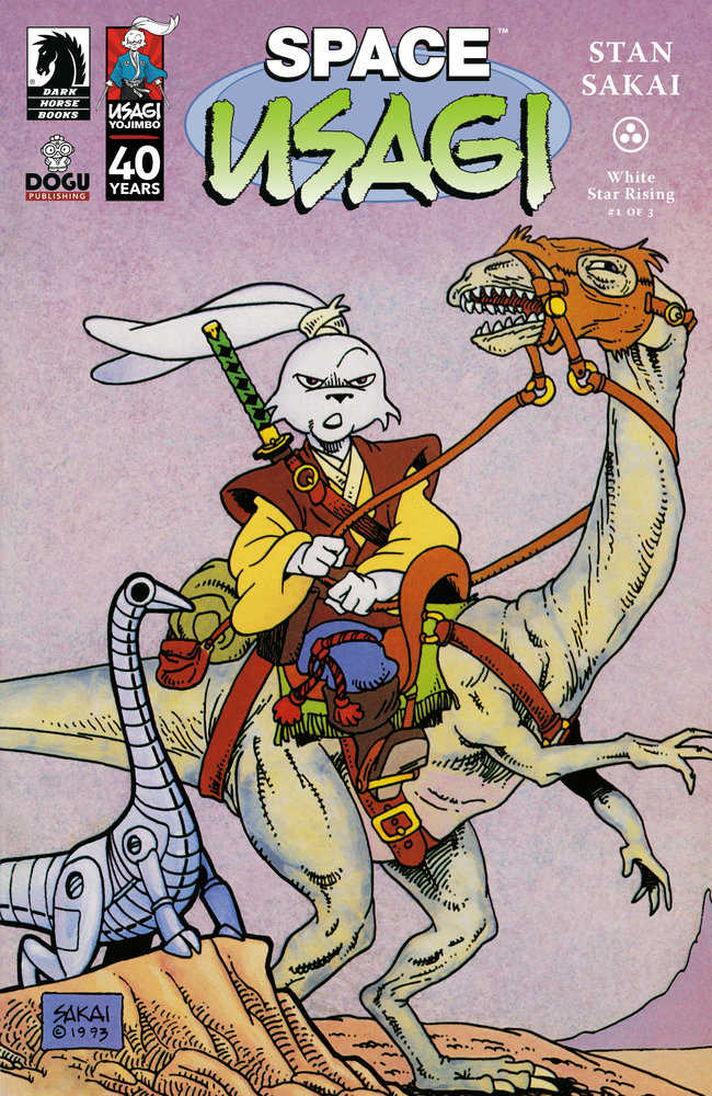 SPACE USAGI WHITE STAR RISING #1 COVER A SAKAI