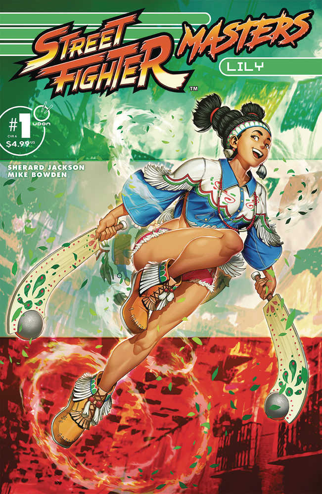 STREET FIGHTER MASTERS LILY #1 COVER A GENZOMAN