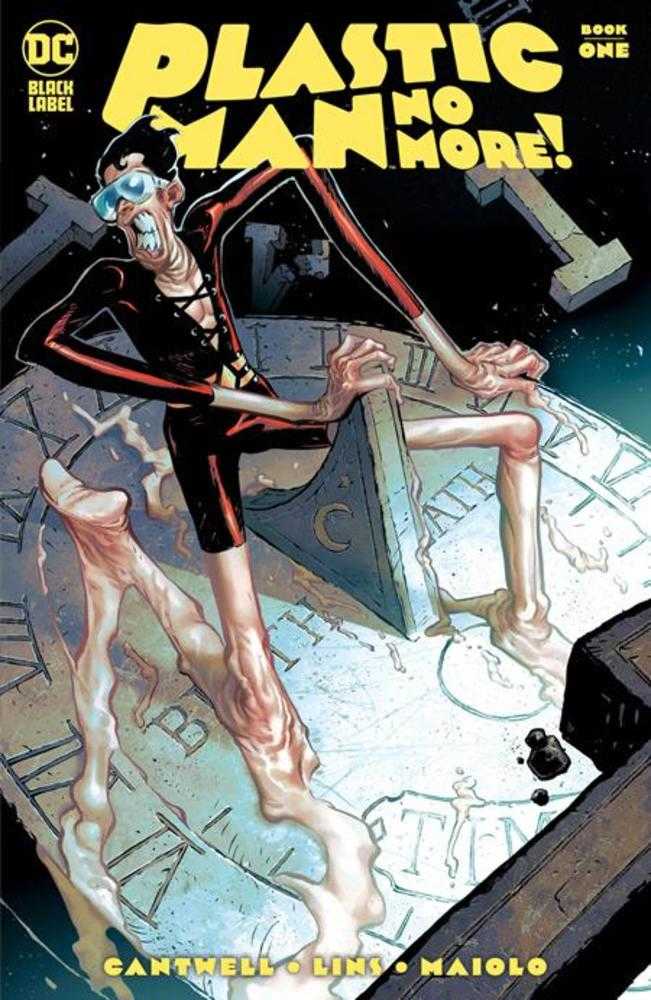 PLASTIC MAN NO MORE #1 (OF 4) COVER A ALEX LINS (MATURE)