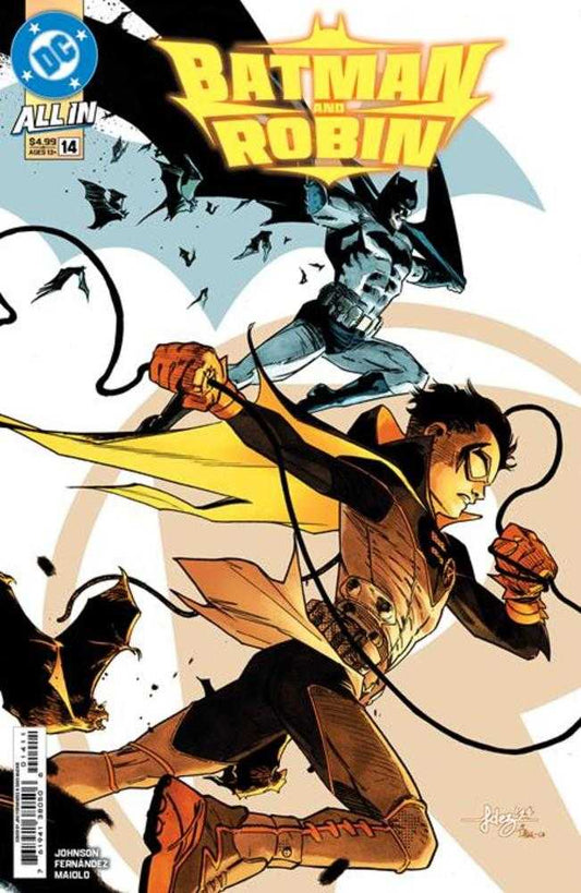 BATMAN AND ROBIN #14 COVER A JAVIER FERNANDEZ