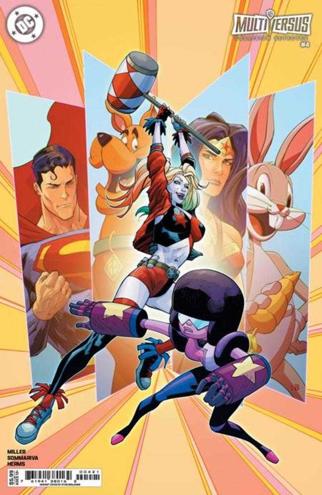 MULTIVERSUS COLLISION DETECTION #4 (OF 5) COVER B RYAN BENJAMIN CARD STOCK VARIANT