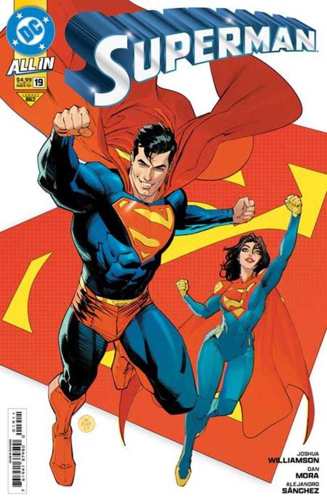 SUPERMAN #19 COVER A DAN MORA