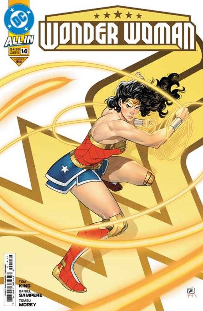 WONDER WOMAN #14 COVER A DANIEL SAMPERE