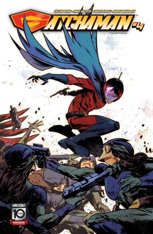 GATCHAMAN #4 COVER B SANFORD GREENE CONNECTING COVER VARIANT