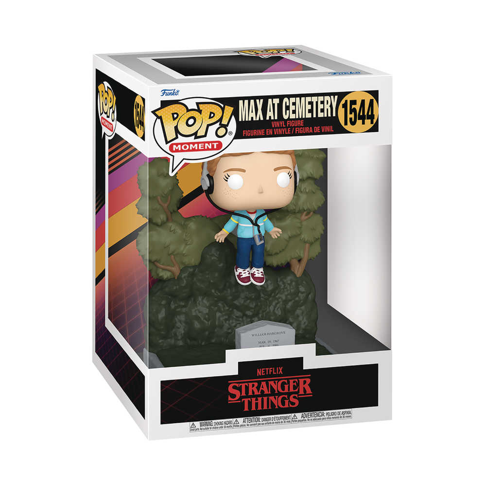 POP MOMENTS STRANGER THINGS S4 MAX AT CEMETERY VINYL FIGURE