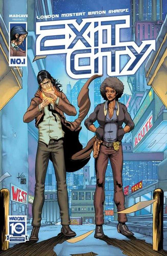 EXIT CITY #1 (OF 4) COVER A KARL MOSTERT