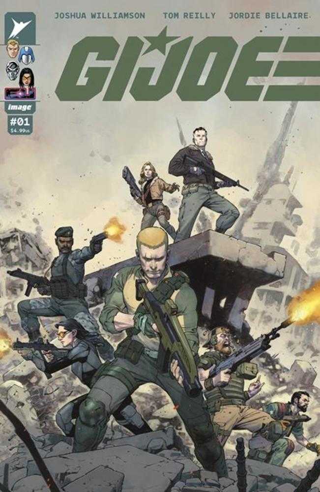 G.I. JOE #1 COVER B JEROME OPENA & DAVE STEWART VARIANT