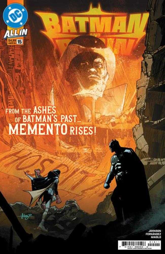 BATMAN AND ROBIN #15 COVER A JAVIER FERNANDEZ