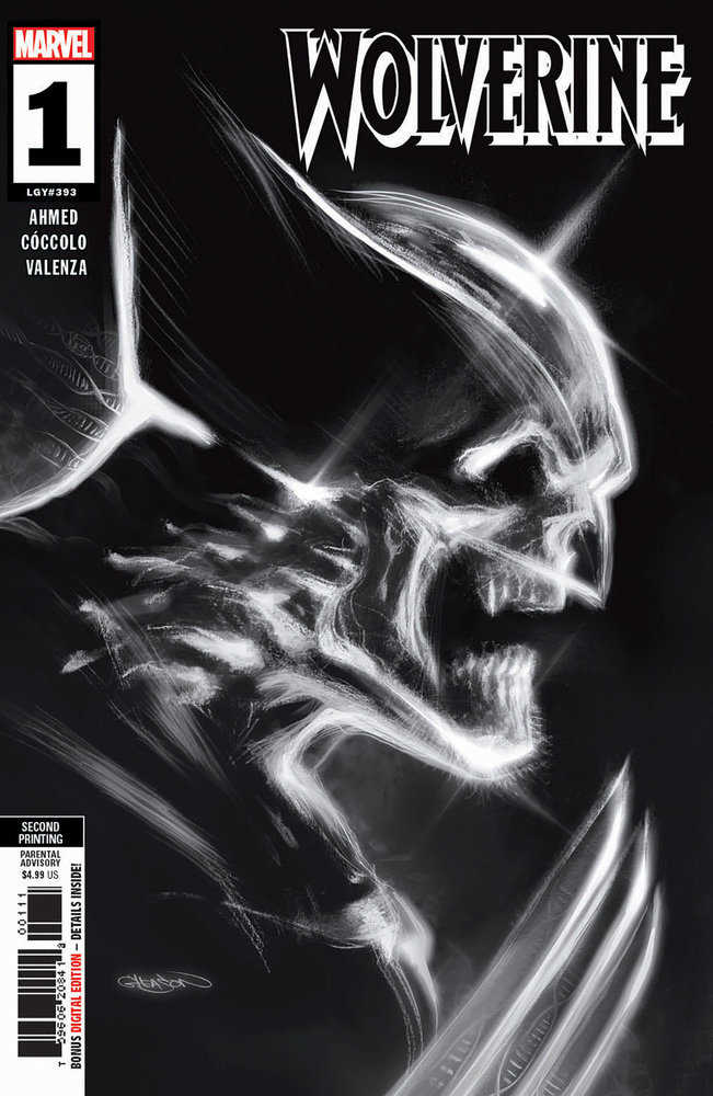 WOLVERINE #1 PAT GLEASON 2ND PRINT VARIANT