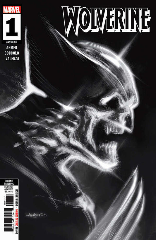 WOLVERINE #1 PAT GLEASON 2ND PRINT VARIANT