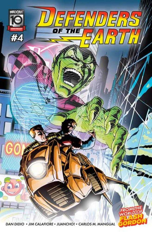 DEFENDERS OF THE EARTH #4 (OF 8) COVER A JIMCALAFIORE