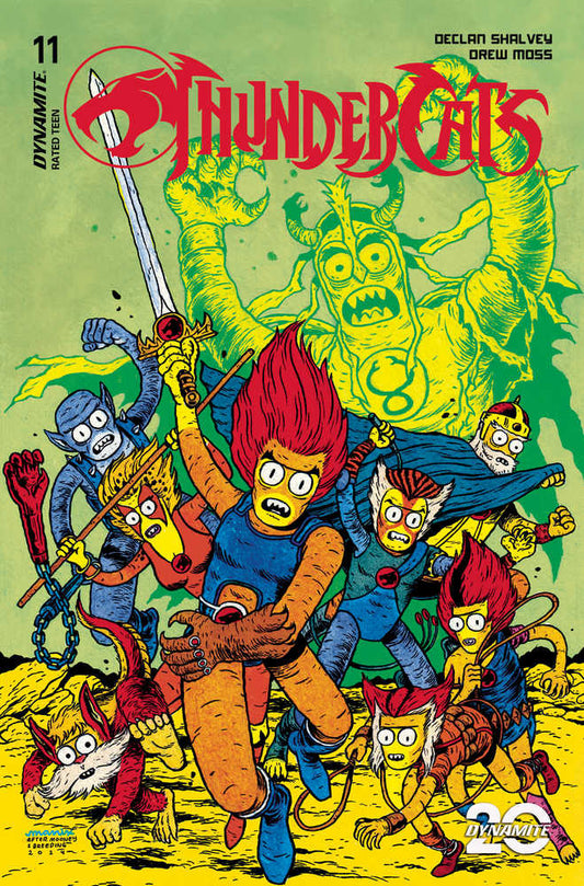 THUNDERCATS #11 COVER I MANIX FOIL