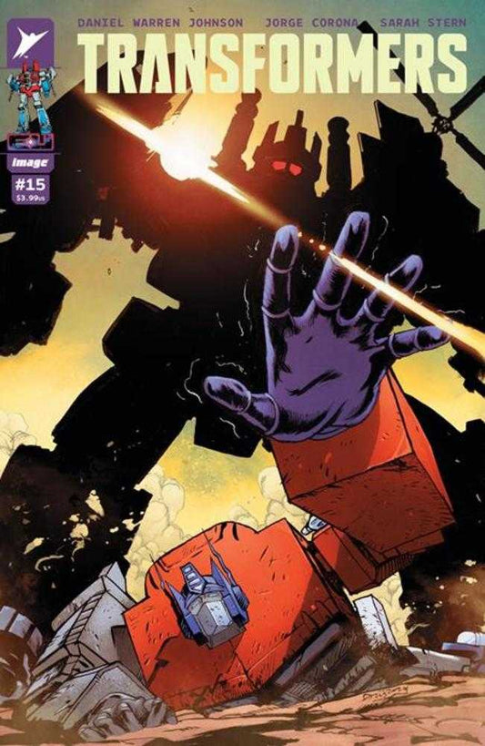 TRANSFORMERS #15 COVER A DANIEL WARREN JOHNSON & MIKE SPICER