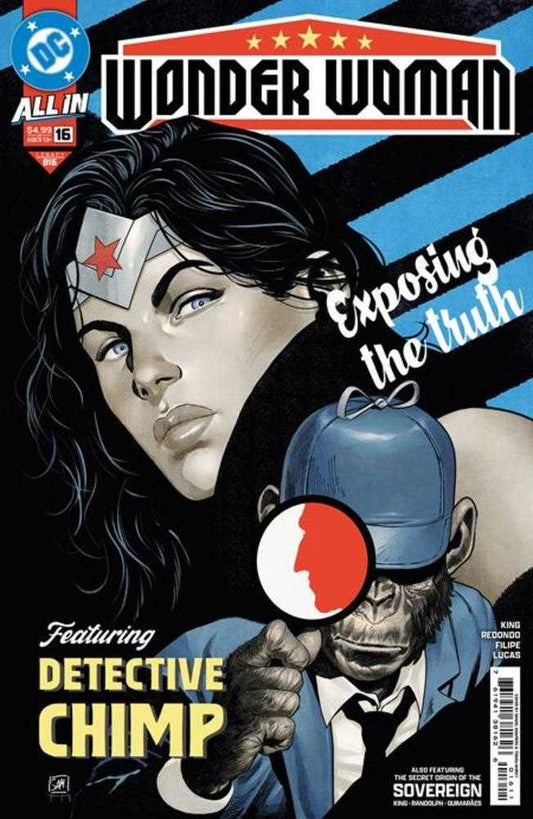WONDER WOMAN #16 COVER A DANIEL SAMPERE