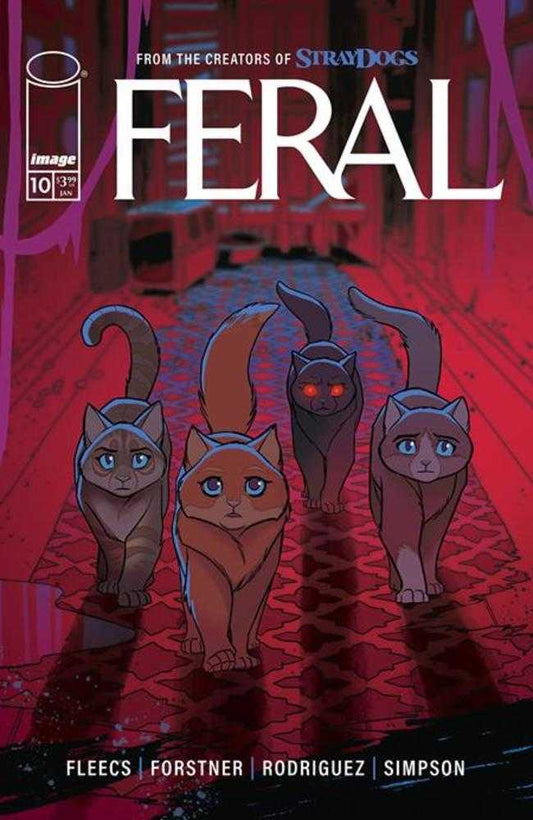 FERAL #10 COVER A TONY FLEECS & TRISH FORSTNER