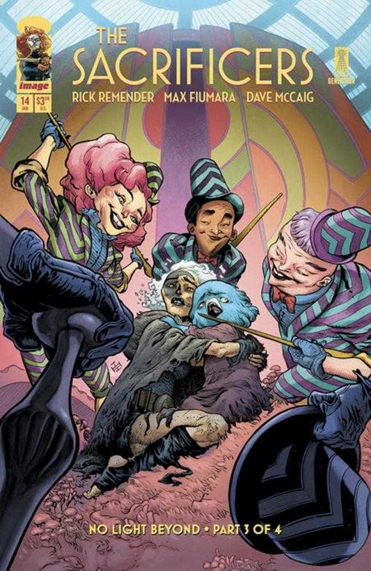 SACRIFICERS #14 COVER A MAX FIUMARA & DAVE MCCAIG