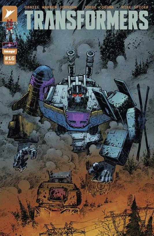 TRANSFORMERS #16 COVER B JORGE CORONA & MIKE SPICER VARIANT